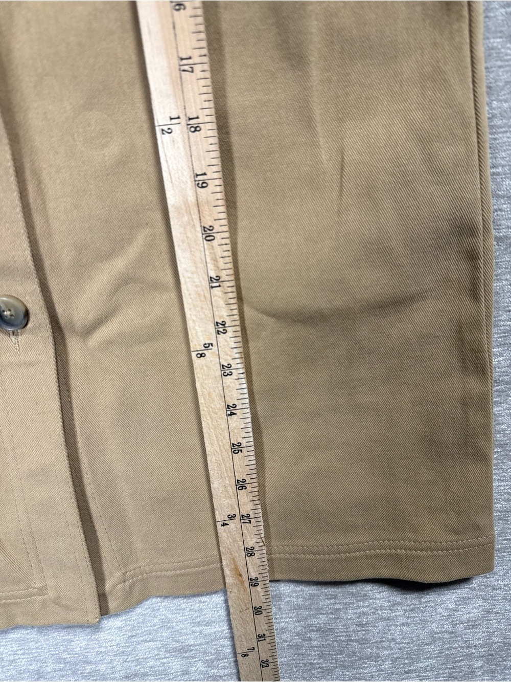 Reiss Carrie Belted Midi Skirt US 4 Camel Tan Button Front Utility Pencil - Picture 10 of 10